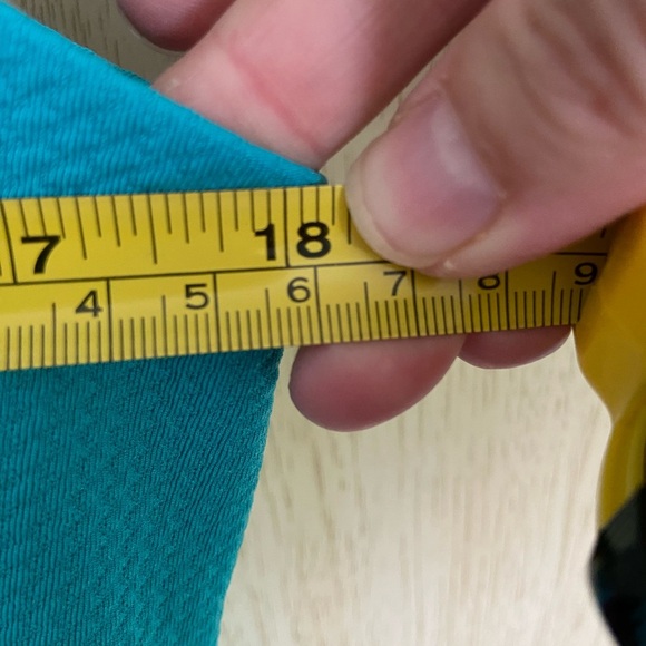 Jessica Howard Textured Knit Shift Dress with Contrast Trim Aqua Sz 8 - Picture 9 of 9